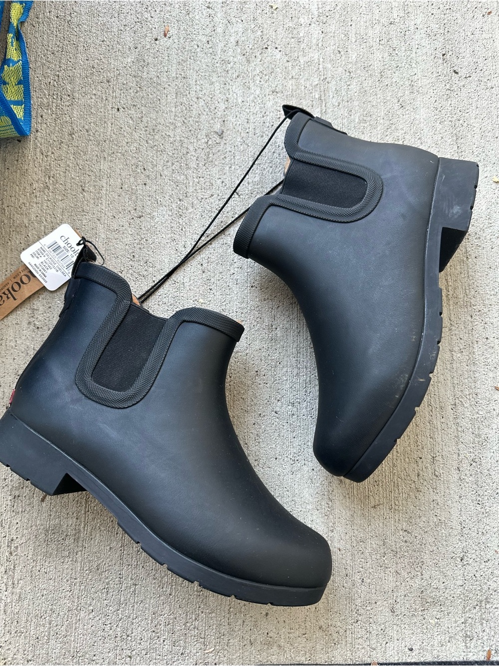 Chooka Women's Shoes Chooka Delridge Chelsea Waterproof Plush Lined Rain Boots
